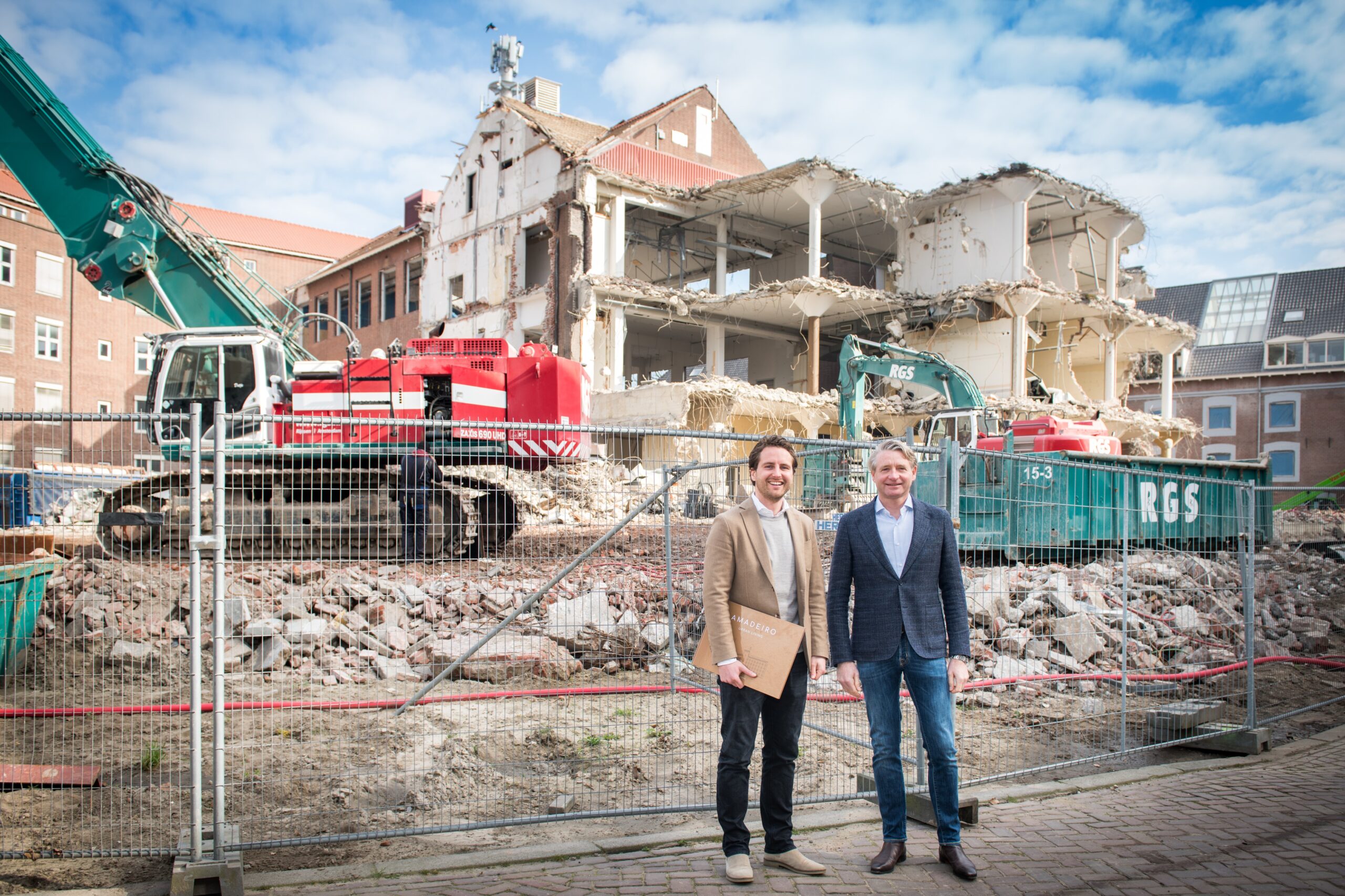 Harm Boelens en Rogier Rombouts bij Amadeiro Den Bosch